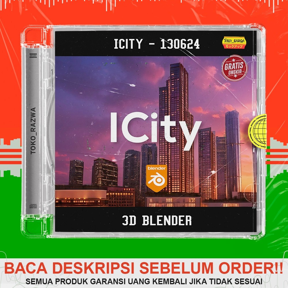 3D Blender - iCity - Addon - 301025
