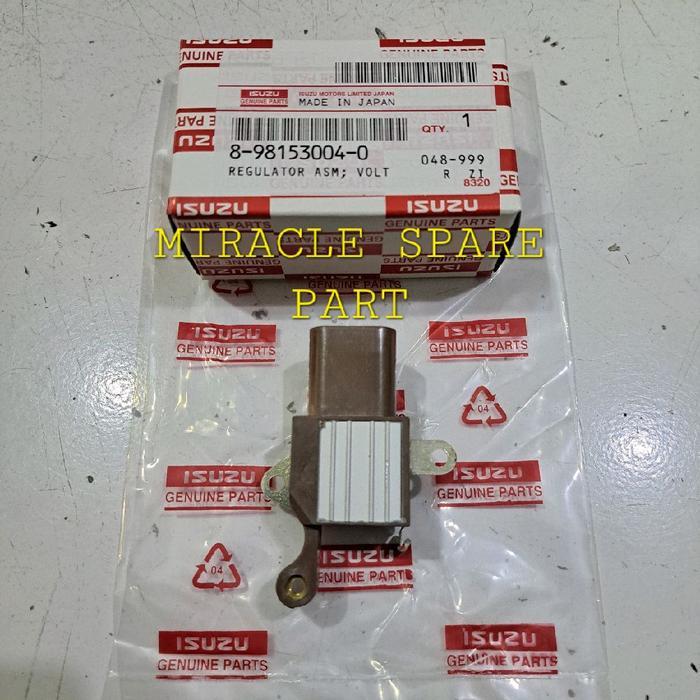 IC Regulator Dinamo Ampere Altenator SOKET KAKI 2 Isuzu D-MAX DMAX SPAREPARTS MOBIL