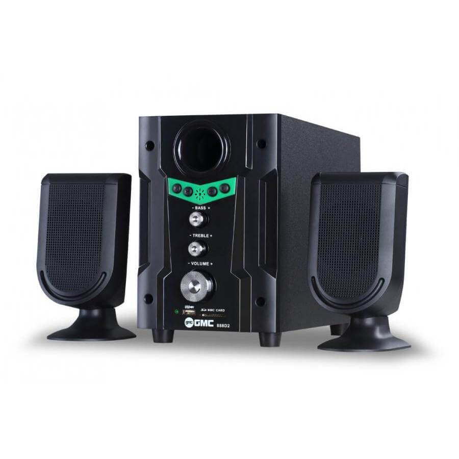SPEAKER MULTIMEDIA GMC 888D2 BT  BLUETOOTH BASS KUAT SUPER FULL BASS