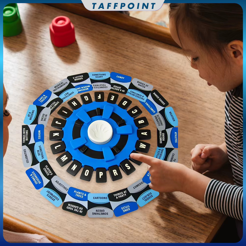 FunSpell Mainan Puzzle Fast Rhythm Word Game Party Board Toy - BMP2