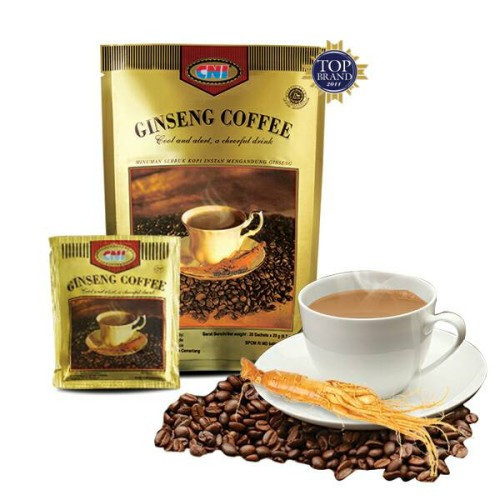 Kopi Cni Gingseng Coffee isi 20 Sachet - Kopi Gingseng CNI