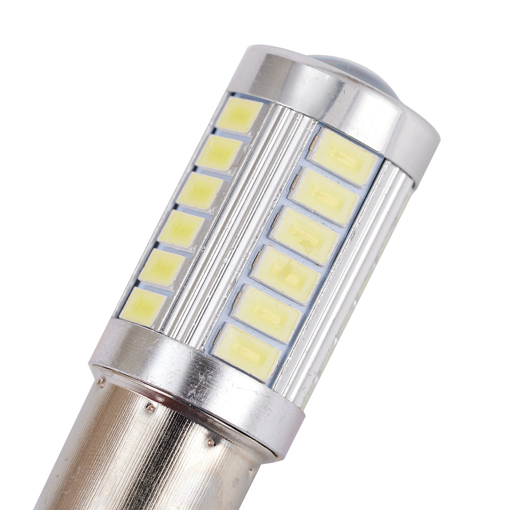 2pcs BA15S P21W 1156 Car LED Reverse Light Bulb 4014 ips For Passat B5 B6 Golf Canbus Auto Lamp Erro