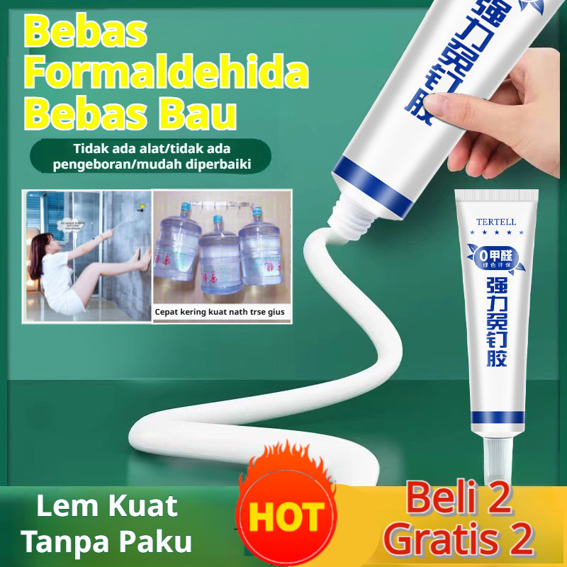 [Gratis Ongkir][0 Formaldehida] Perekat Bebas Paku Cepat Kering/berkekuatan Tinggi / Perekat Bebas P