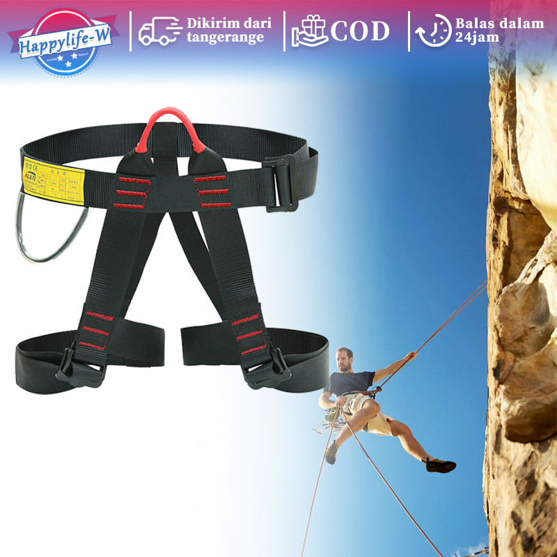 Safety Harness Panjat Tebing Sit Harnes Climbing Camna Safety Belt Harness Sabuk Pengaman Tower Half