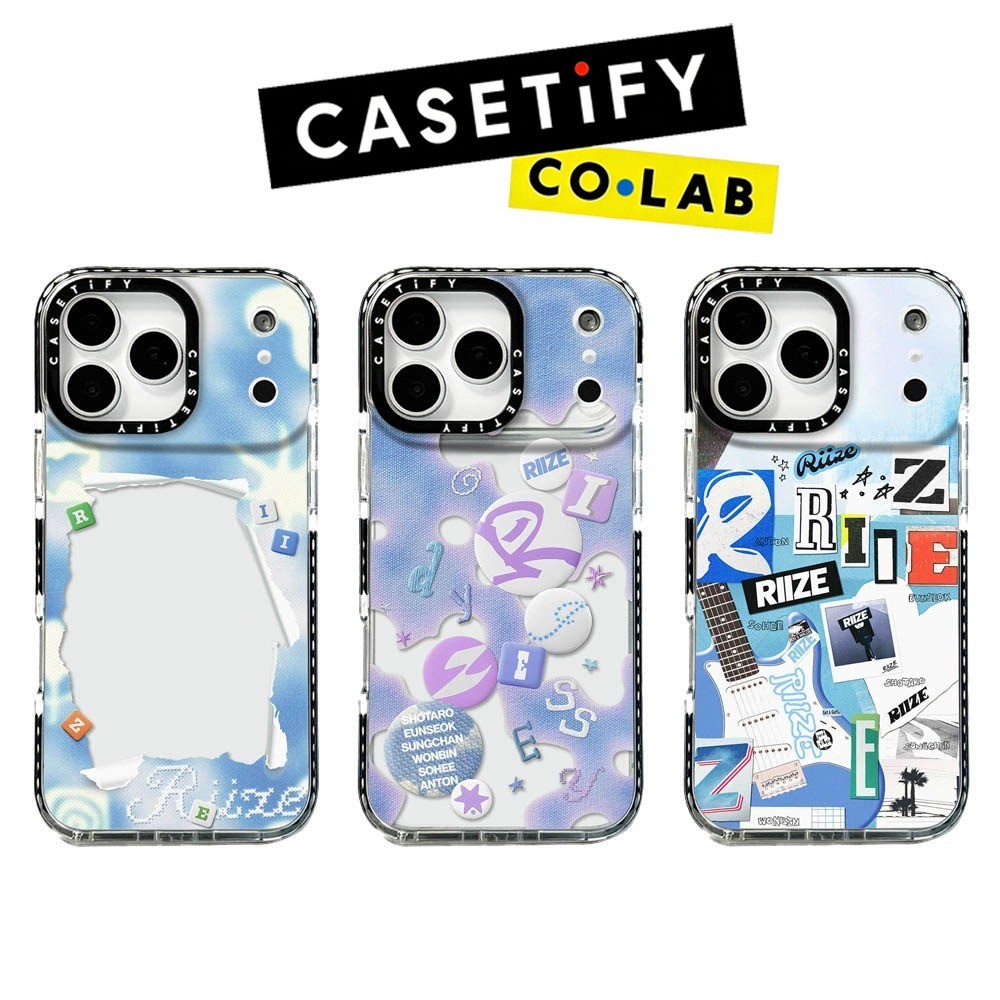 Original CASETiFY RIIZE Guitar Phone Case for IPhone 17ProMax 16ProMax 16pro 16 12 13 15Pro 15ProMax
