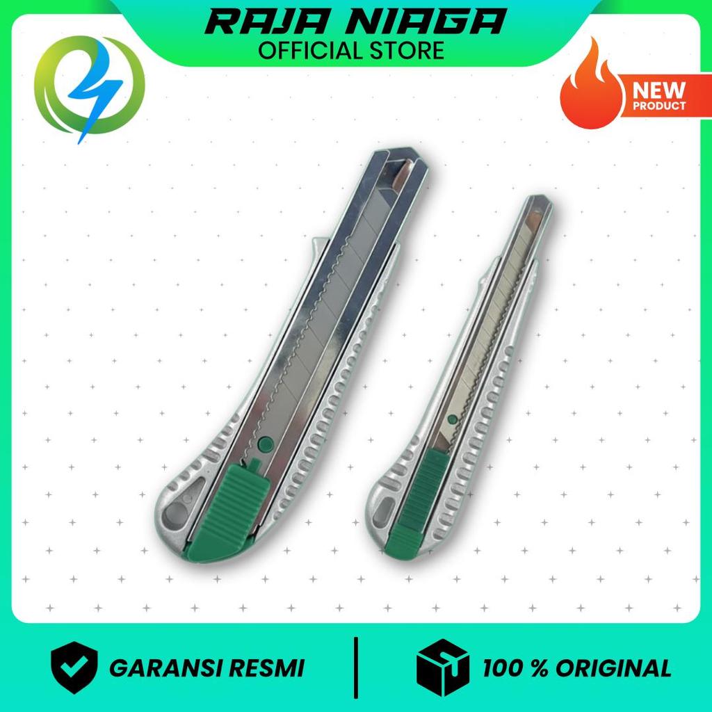 Feibao Pisau Cutter Besar & Kecil / Aluminium Alloy Cutter / Utility Knife 13.5cm-15.5cm / F32-311/3