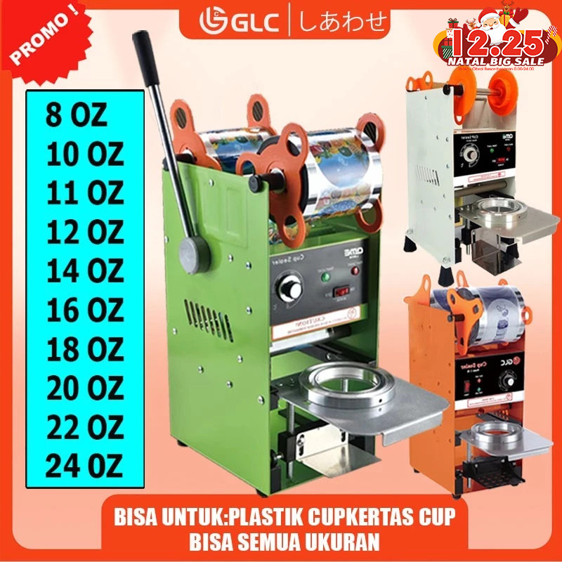 BBT - Mesin Cup Sealer Mesin Press Gelas Plastik bisa  Sealing Machine Alat penutup minuman Mesin Se