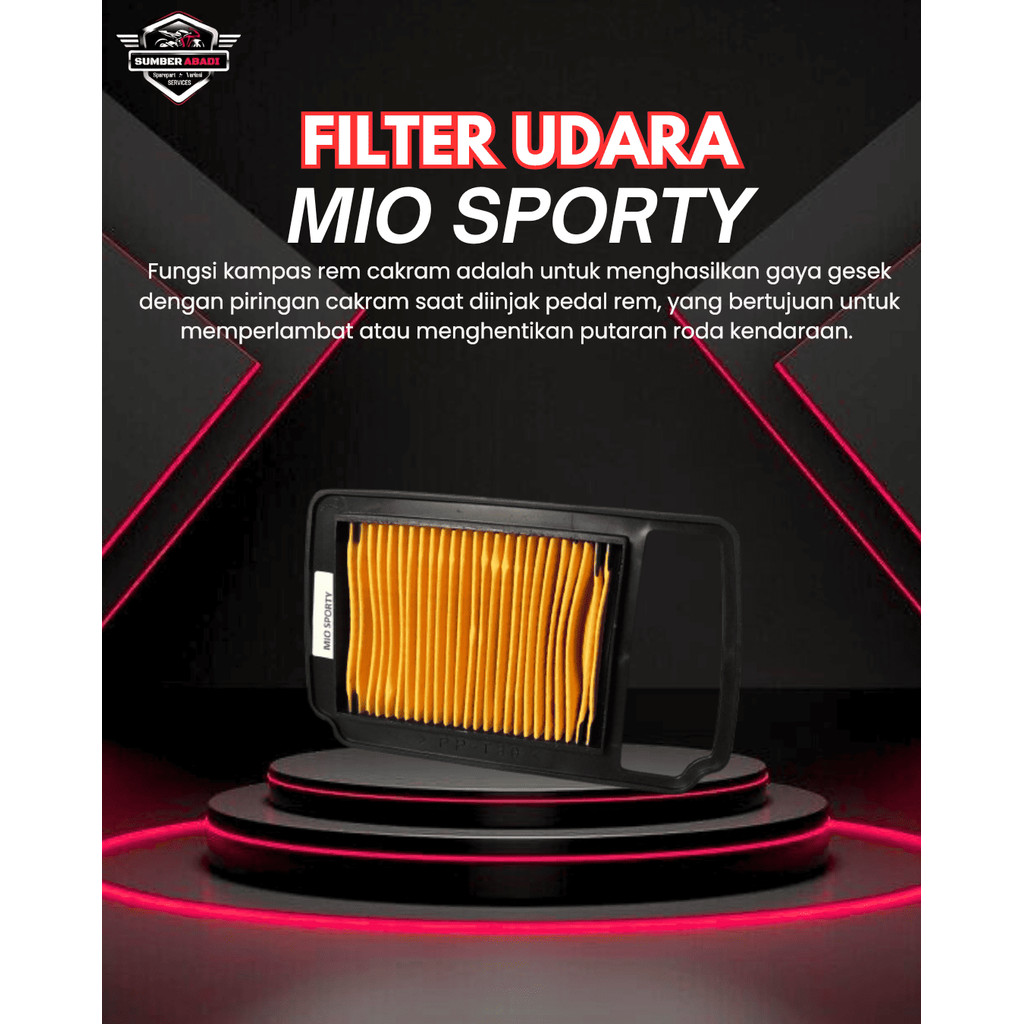 Filter Udara Mio, Mio Sporty