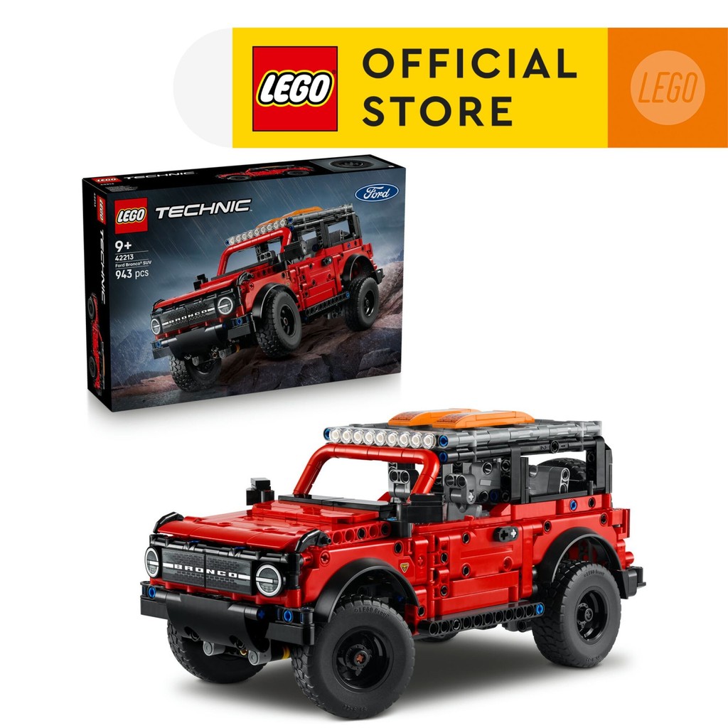LEGO Technic 42213 Ford Bronco SUV (943 Pieces), Building Block, Toys, Bricks