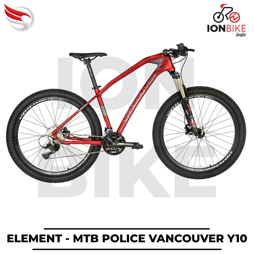 Sepeda MTB 27.5 Element Police Vancouver Y10 3 x 10 Speed Murah 3x10 Van Couver Model Ravage Z12 Y12
