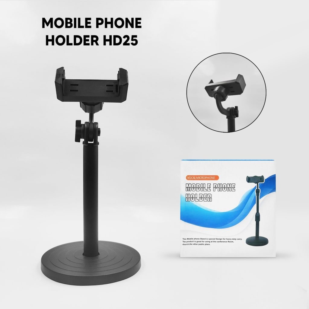 Dy Phone Stand Holder Hd 25 Tatakan Holder Hp Stand Berdiri Meja Murah Terbaik