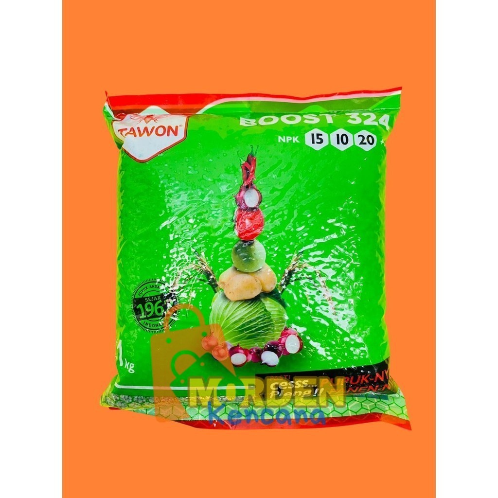 Pupuk NPK 15-10-20+TE BOOST 324 Cap Tawon 1KG MK