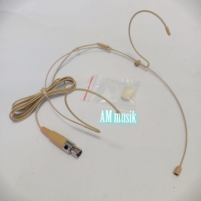 MIC HEADSET LIDI 3 PIN SPIRAL BISA DI TEKUK MIC BANDO 3 PIN
