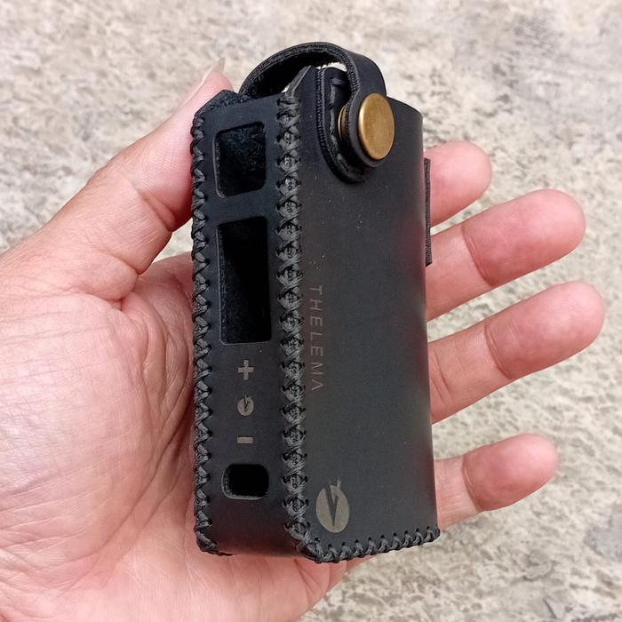Gantungan Kunci Thelema Quest Handmade Casing Sarung Kulit Model Standar Unik dan Khas untuk Penggun