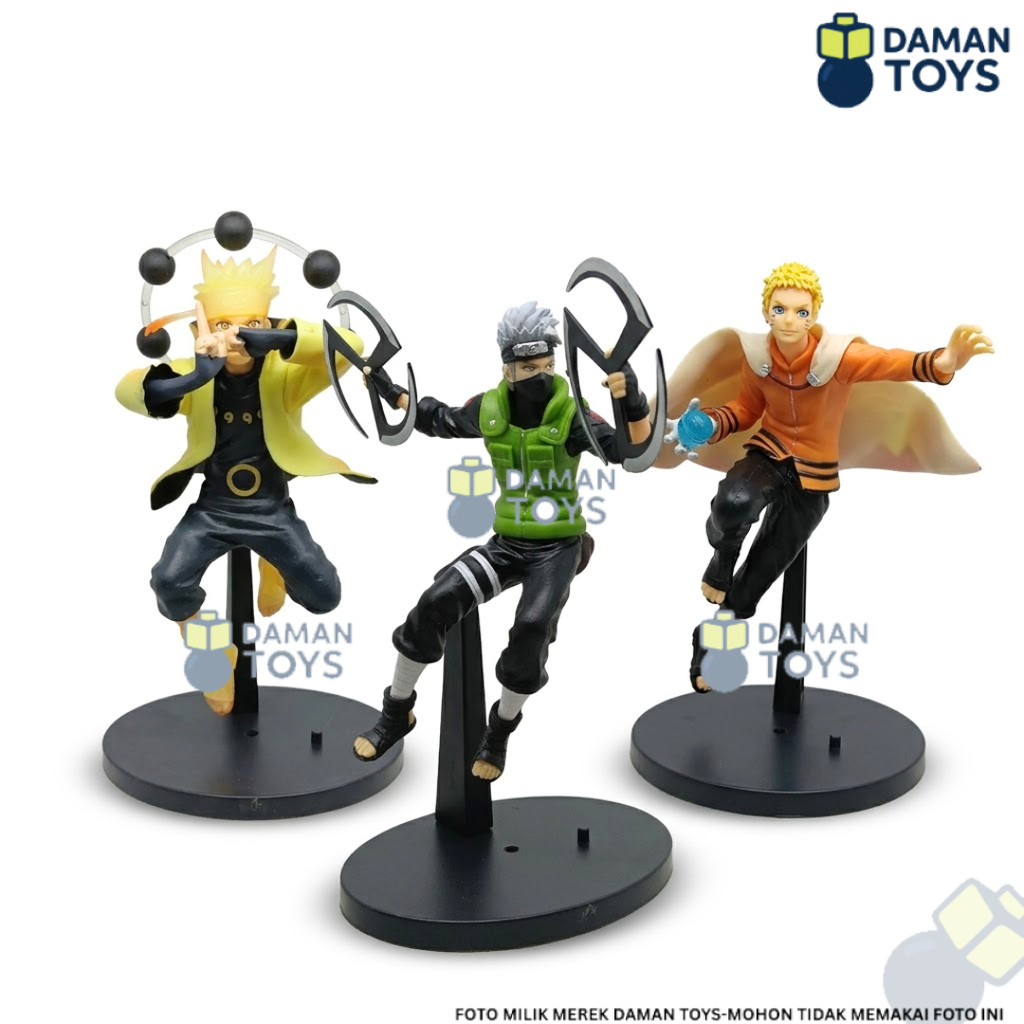 Action Figure Naruto Shippuden Kakashi Koleksi Mainan Pajangan Patung Karakter Anime