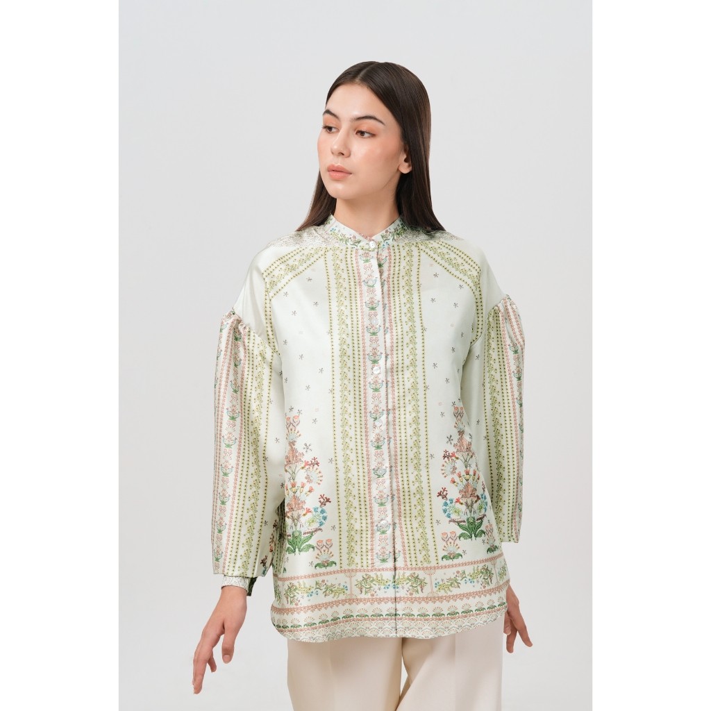 Benang Jarum - Serenity Soiree Basic Shirt - Ivory