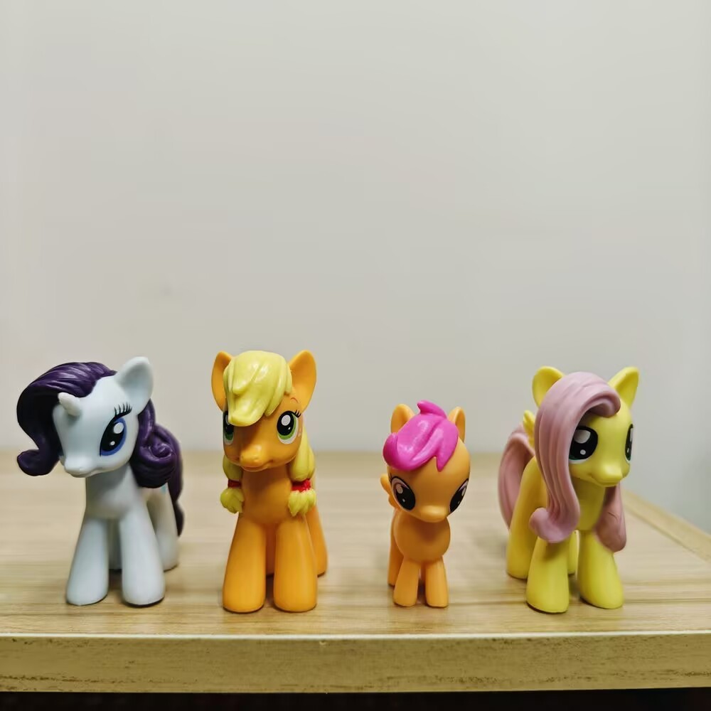 Anime Princess Luna Starlight Glimmer Trixie Cartoon aracters Action Toy Figures 3-6CM High