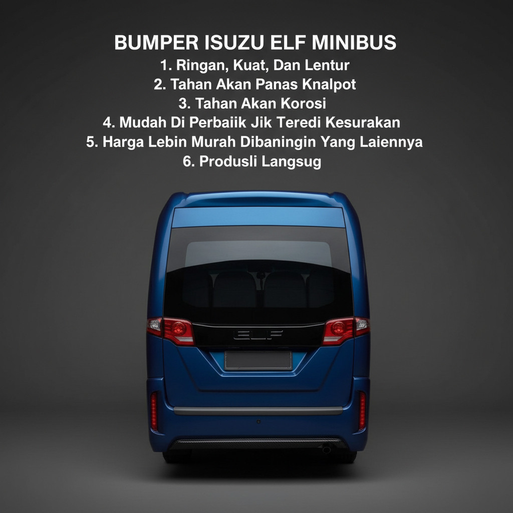 bodikit BUMPER BEMPER ISUZU ELF MINIBUS