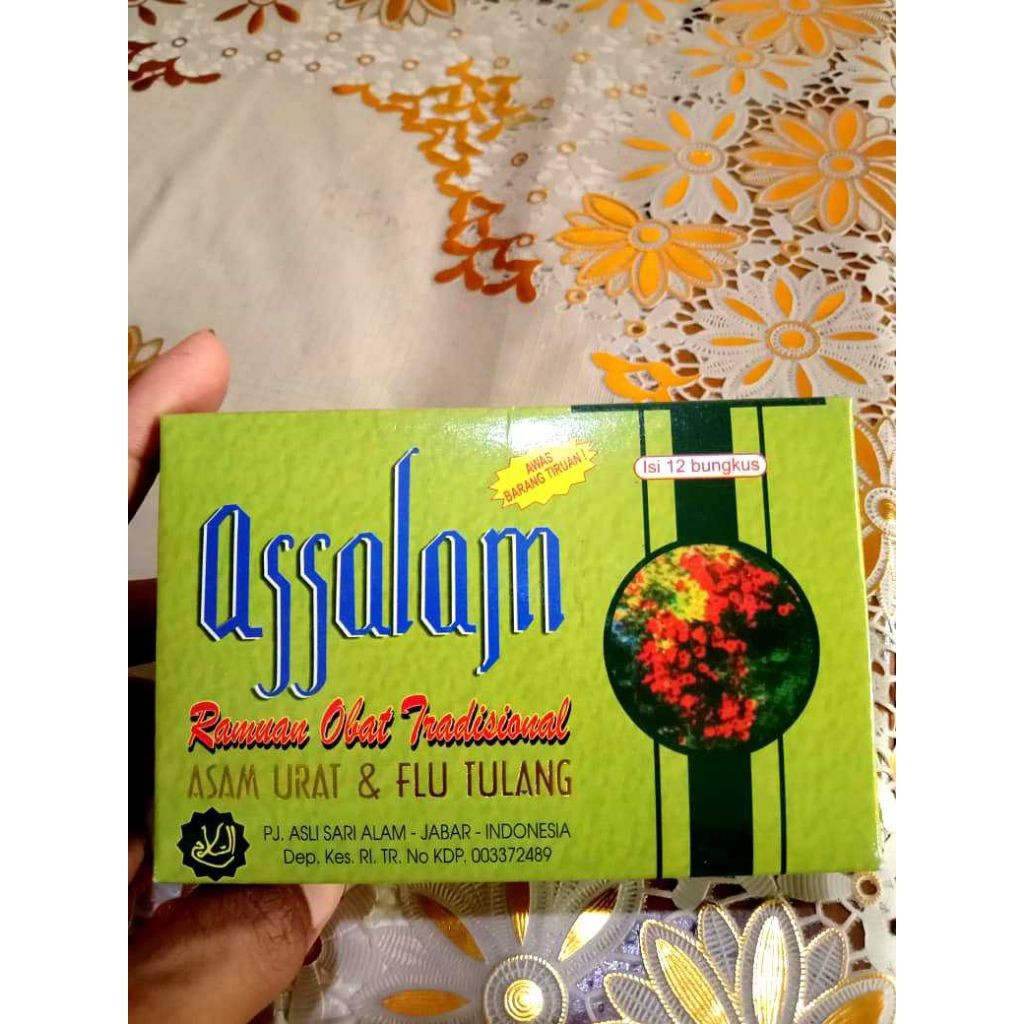 ASSALAM Kapsul Herbal Asam urat Original