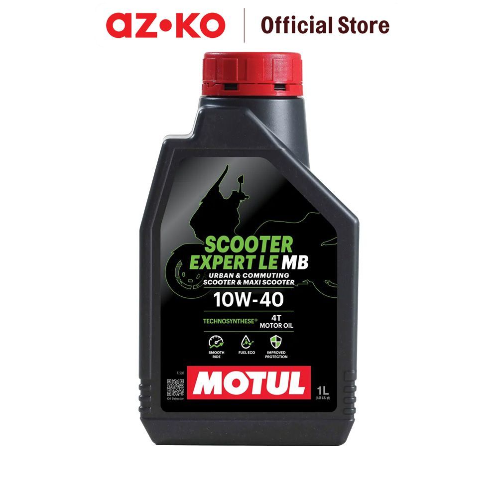 AZKO Motul Oli Motor Skuter Expert Le 10W40 Oli Matic Pelumas Skuter Scooter Oil Oli Mesin