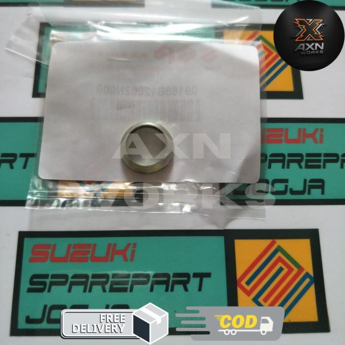Suzuki Parts 09168B12002N000 Gasket Baut Tap Oli Mesin Satria FU Ori - Not Specified -axn