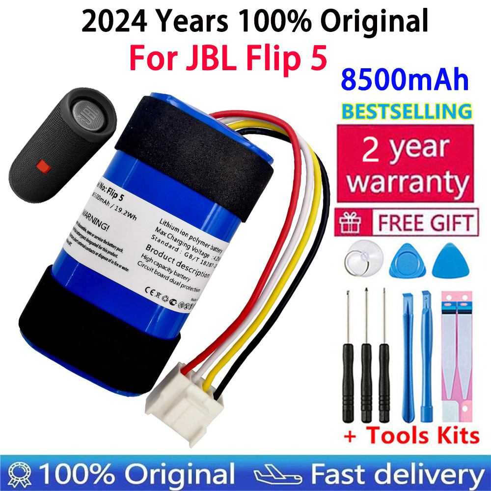 100% Original Battery 4.2v/ 8500mAh For JBL Flip 5 Flip5 Wireless Bluetooth Loudspeaker Speaker Batt