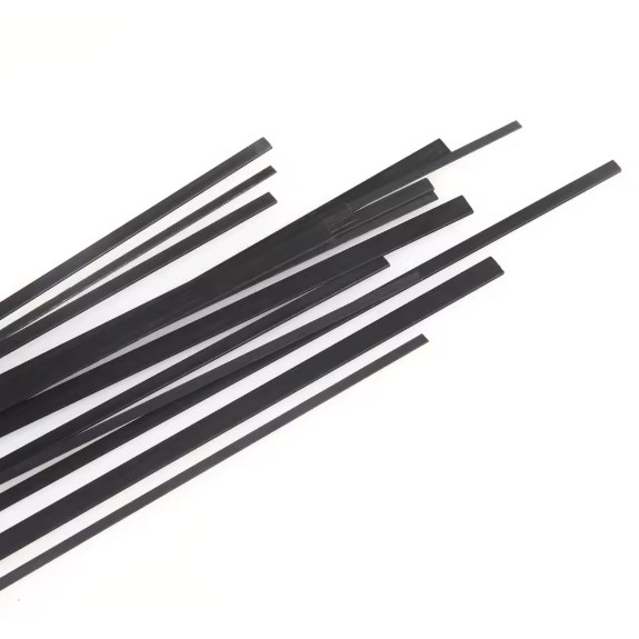 1meter pipa Karbon Carbon Plat lebar 3mm tebal 1mm 3x1mm carbon plate Fiber bar
