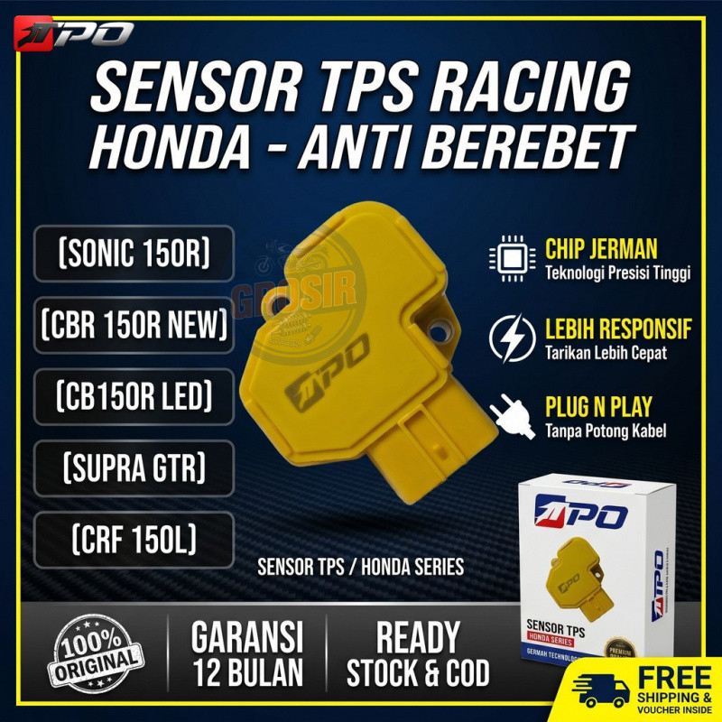 TPS Racing TPO Honda Sonic 150R CBR 150 New CB150R LED Supra GTR 150 Sensor Throttle Position Soluti