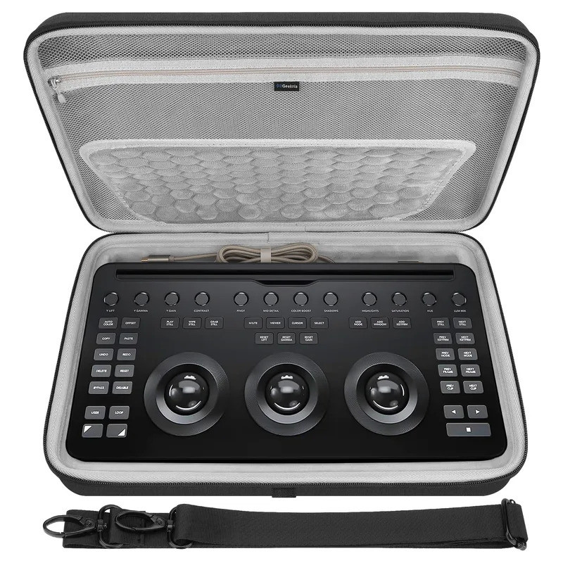 Geekria Hard Shell Travel Carrying Case, EVA Protective Bag Compatible with Blackmagic Design Davinc