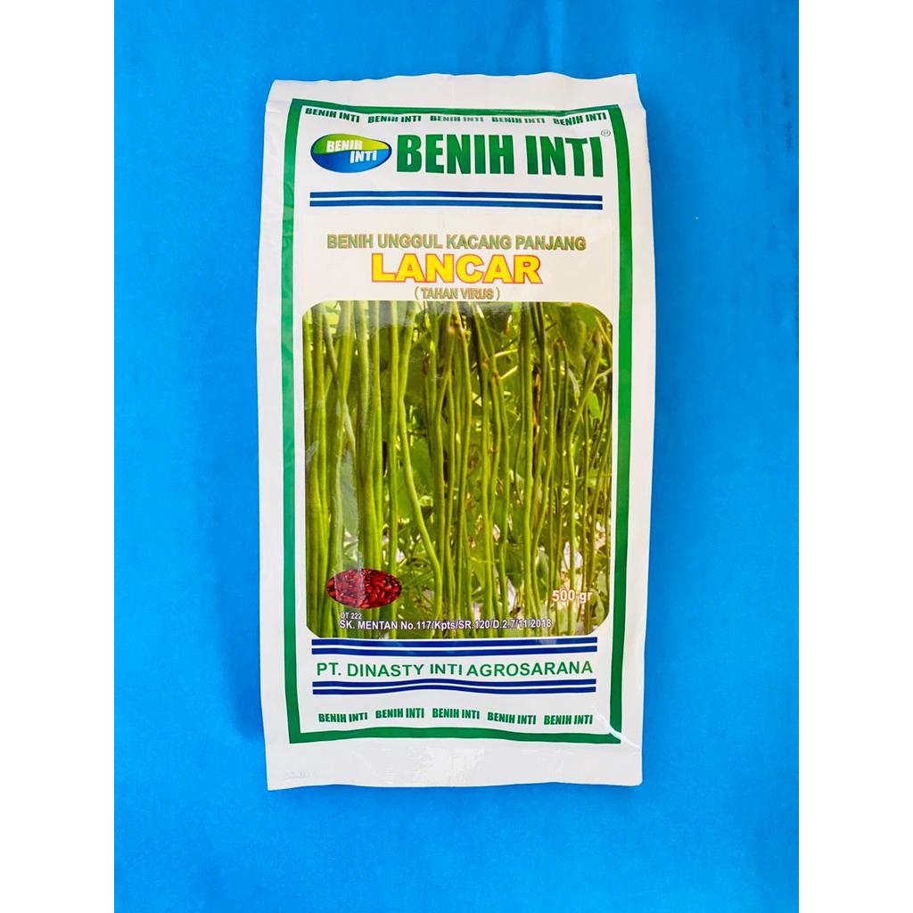 Benih unggul kacang panjang tahanserangan virus LANCAR isi 500gr dari BENIH INTI