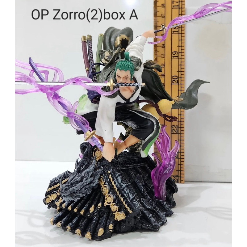 MAGELJAYA Action Figure One Piece Zoro Atap Genteng Non Original