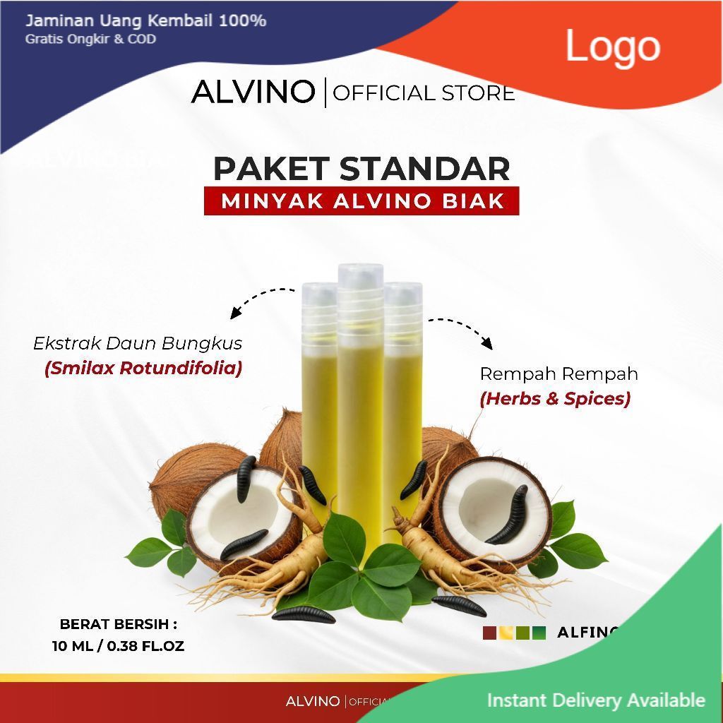 BISA COD  ALL READY STOK ASLI  ALVINO Minyak Daun Bungkus Alvino Biak Papua Original 10ML Minyak Ole