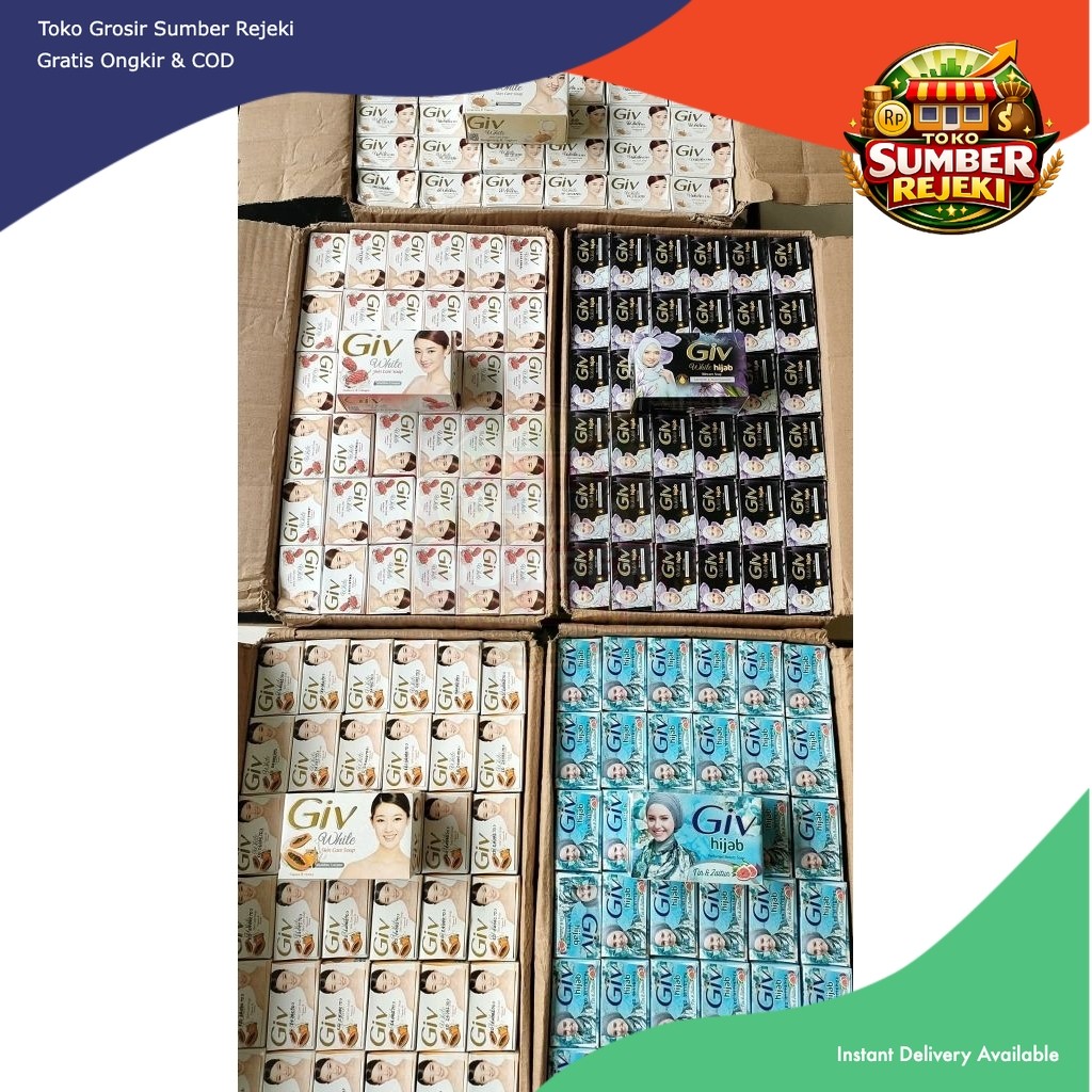 SABUN GIV 1 KARTON ISI 72PCS