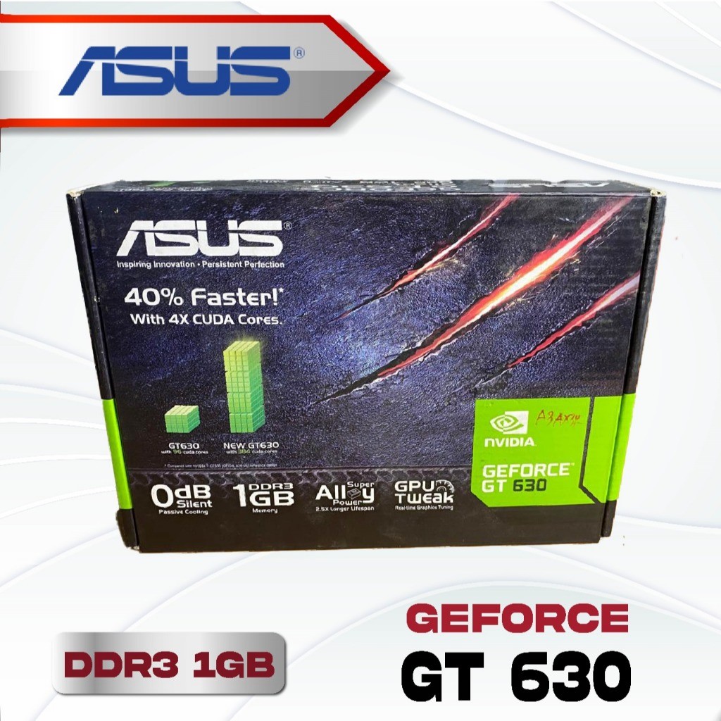 ASUS NVIDIA GeForce GT 630 1GB DDR3 — VGA Murah untuk PC & Multimedia