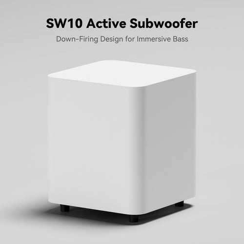 Fosi Audio Active Speaker Subwoofer HiFi 10 Inch Driver Smart DSP 200W - SW10