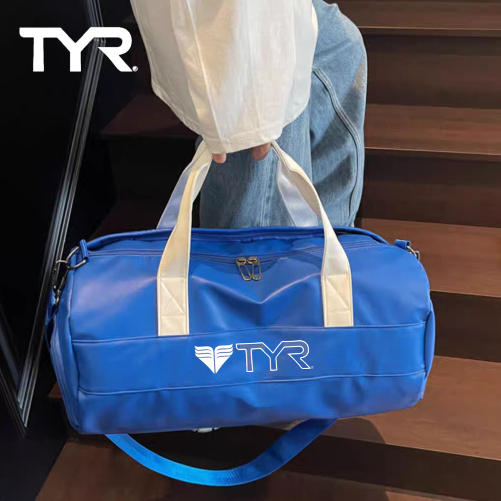 TYR Tas Renang Anti Air Tas Ransel Olahraga Pemisahan Kering Basah Kapasitas Besar Tas Gym