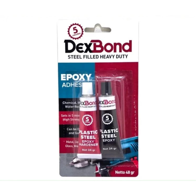 Lem Epoxy DEXBOND 5 Menit 48gr DEXBOND (PCS)/Lem besi DEXBOND 48GR