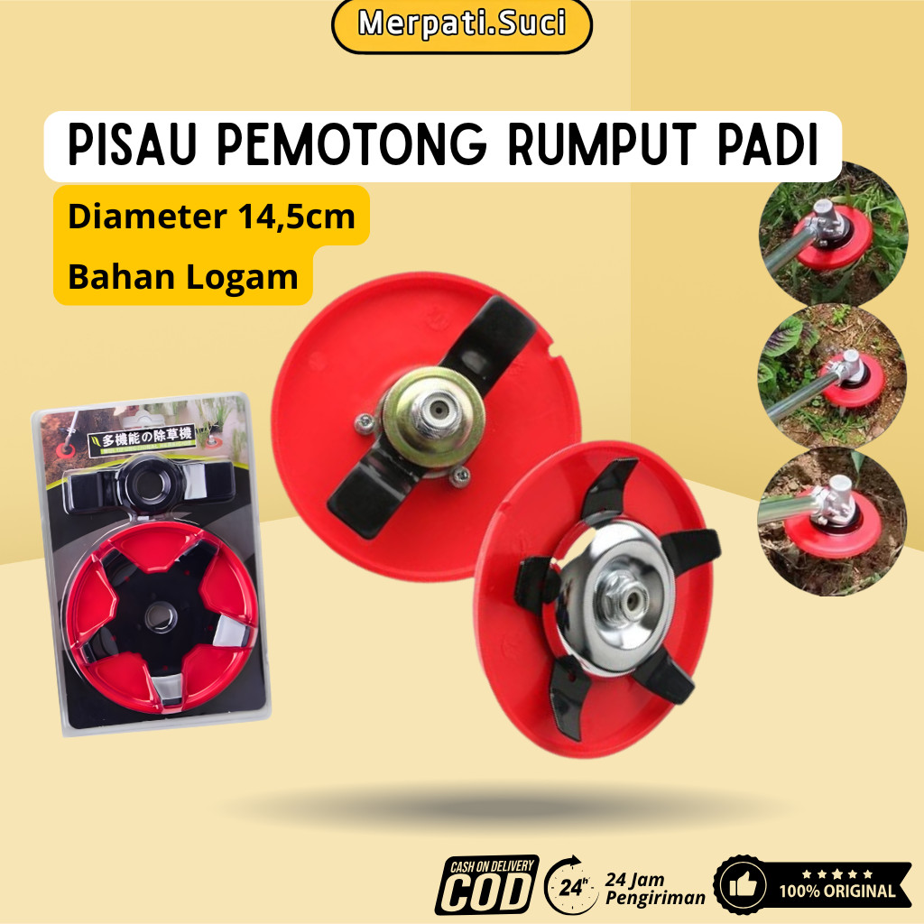 Pisau matun rumput pisau potong rumput alat penyiang gulma mesin rumput alat matun padi