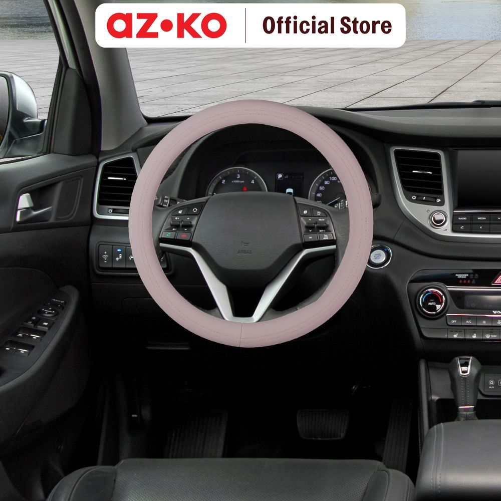 AZKO Otto Klasse Sarung Stir Mobil Dengan Shoulder Pad Steer Cover Aksesoris Interior Mobil Case Set