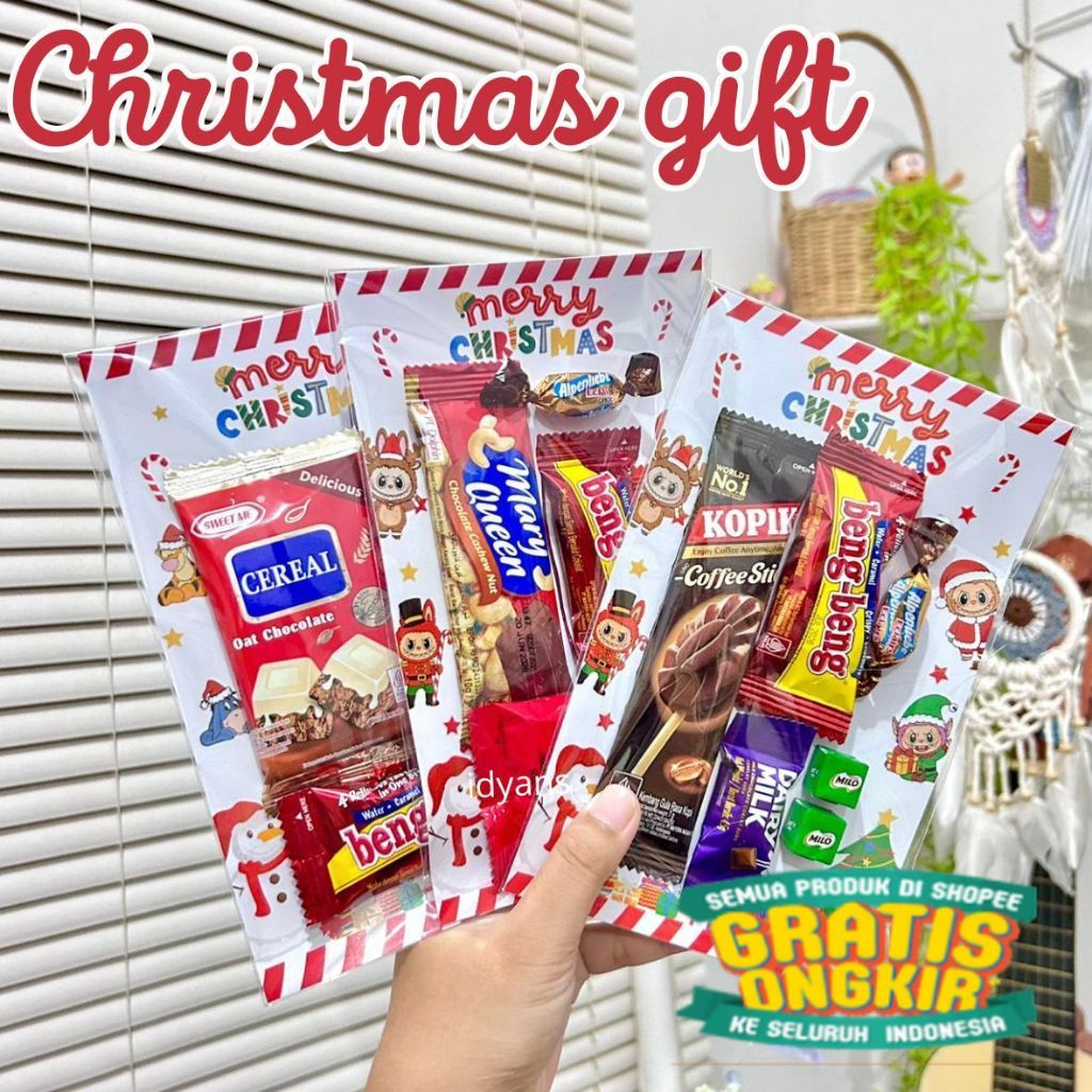 MINI GIFT CHRISTMAS / MINI GIFT SNACK NATAL / KADO NATAL / GIFT SNACK / HADIAH / FREEBIES / HAMPERS 