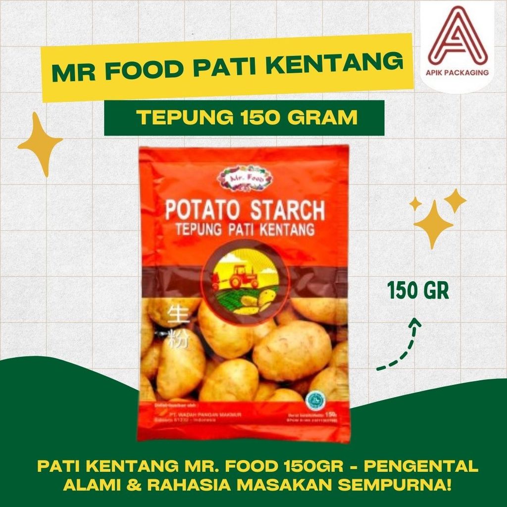 Mr Food Pati Kentang 150gr/Tepung Kentang/Tepung