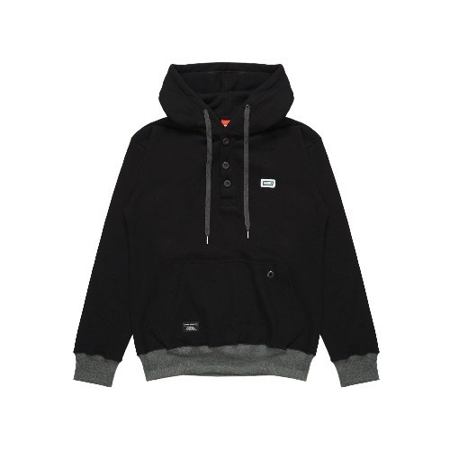 Bloods Reg Sweater Hoodie Uxiru 02 Black Grey