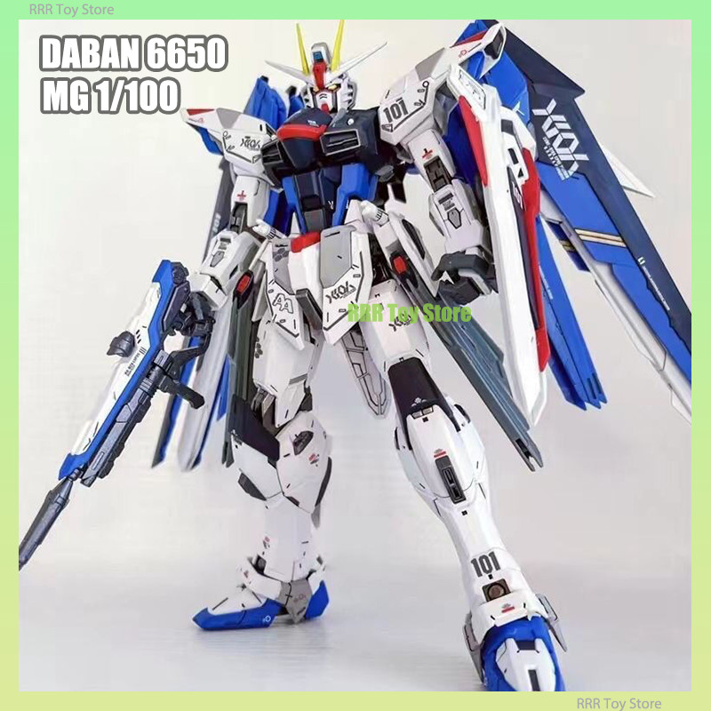 DABAN 6650 MG 1/100 Freedom 2.0 ZGMF-X10A Assembly Model Kit Collection Action Figures Robot Figurin
