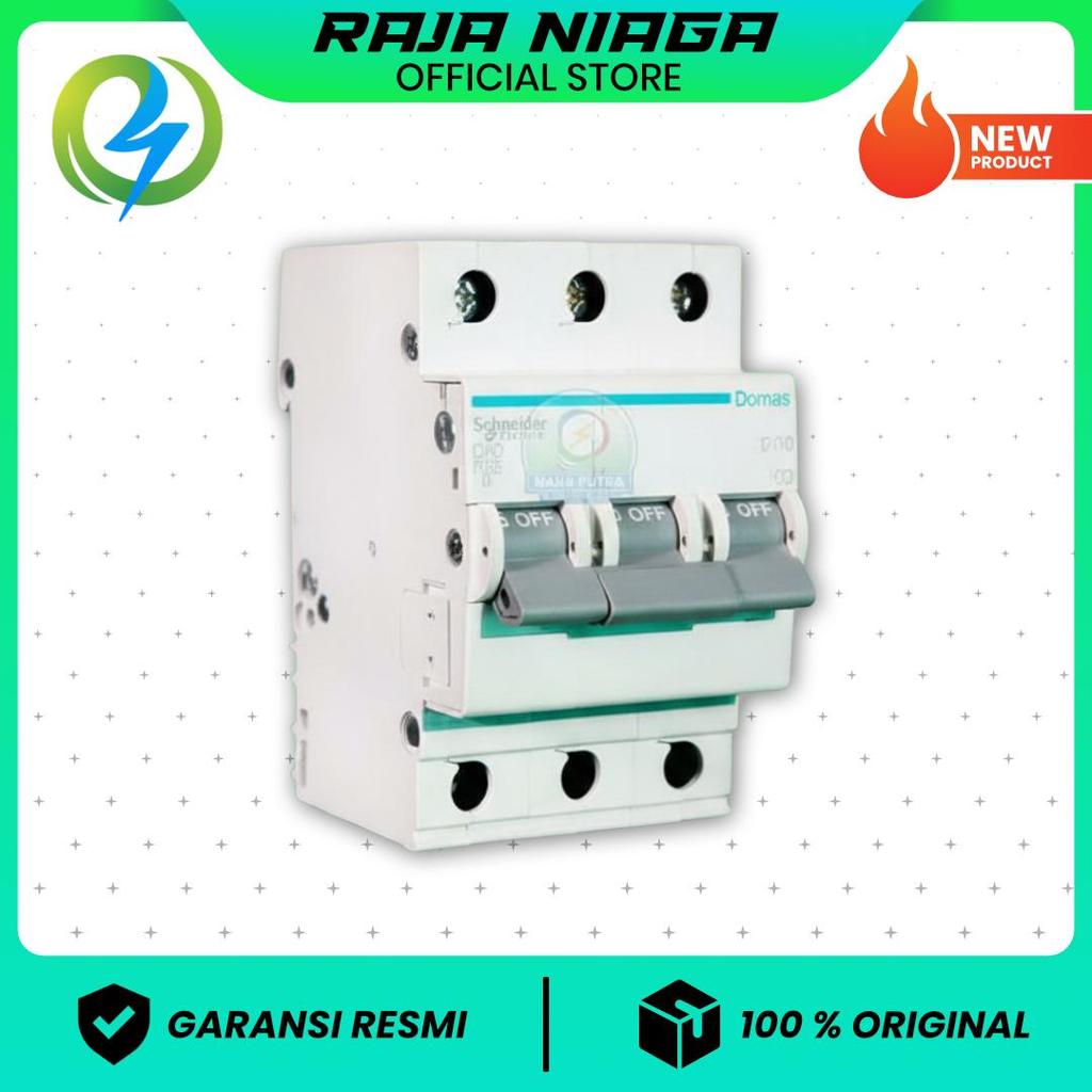 MCB 3 PHASE 40 AMPERE MERK HAGER. MINIATURE CIRCUIT BREAKER