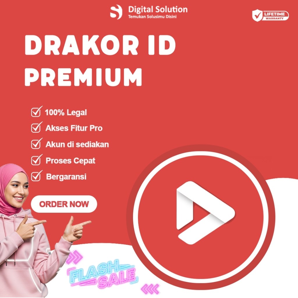 DrakorID Premium 1 Tahun Resmi Proses Cepat Full Garansi
