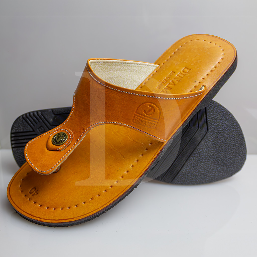 Sandal Kulit Pria Jepit Nekermen