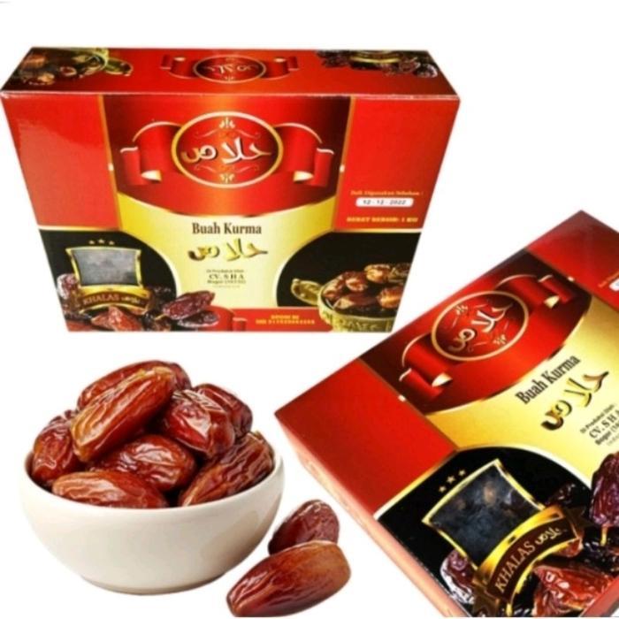 kurma golden dates khalas 1kg kurma al taaj best seller