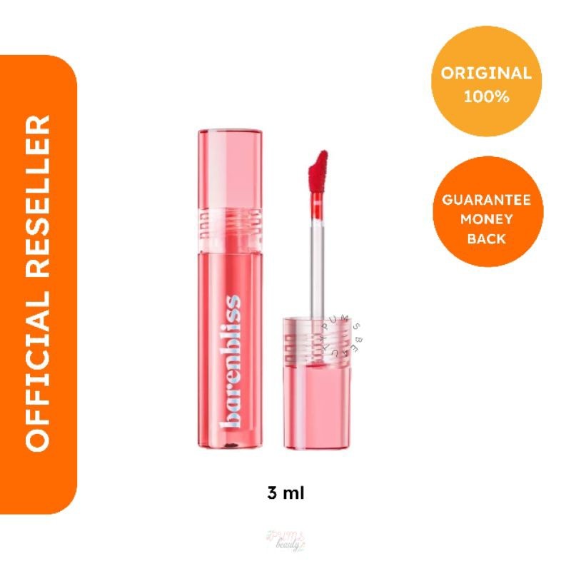 BNB BARENBLISS - Peach Makes Perfect Lip Tint Korea Lip Gloss Paradise Found Original Fullsize 3ml