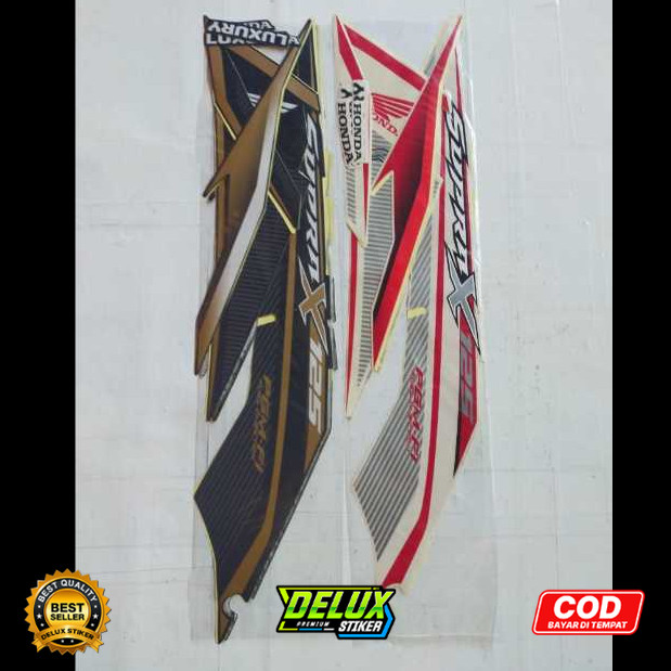 Stiker Striping Motor Supra X 125 Fi Luxury 2016