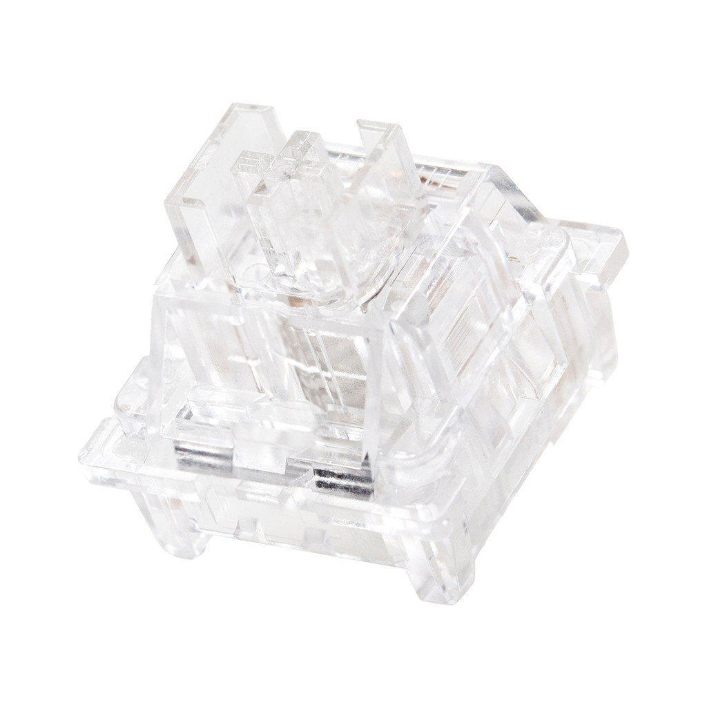 Outemu Crystal Switch Linear Clear Cyrstal Switch Shuijing 45g Linear Switch for Gaming Mechanical K